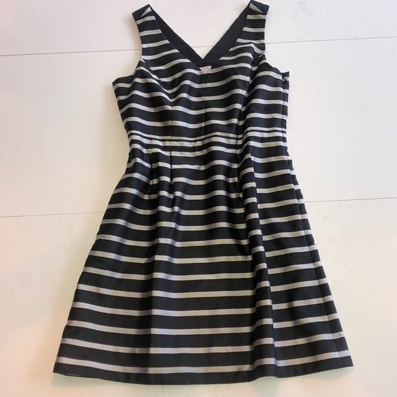 J.Crew Cocktail dress. Black and silver. - Picture 2 of 7